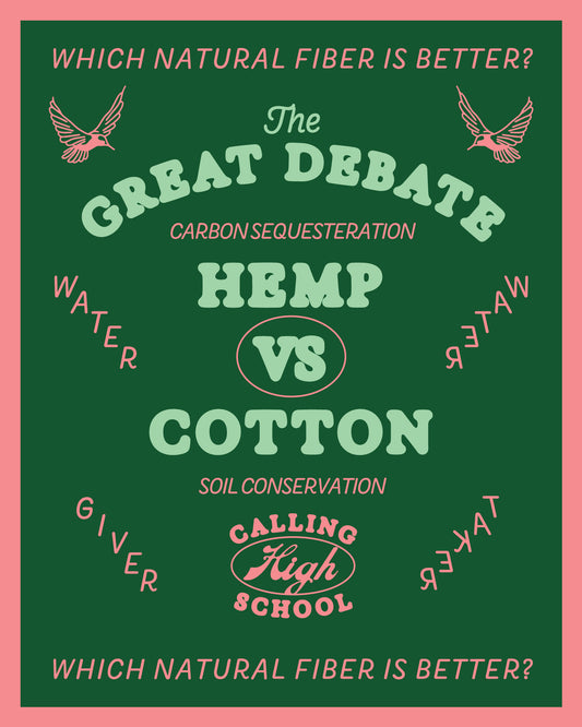 Hemp vs Cotton : The Great Debate