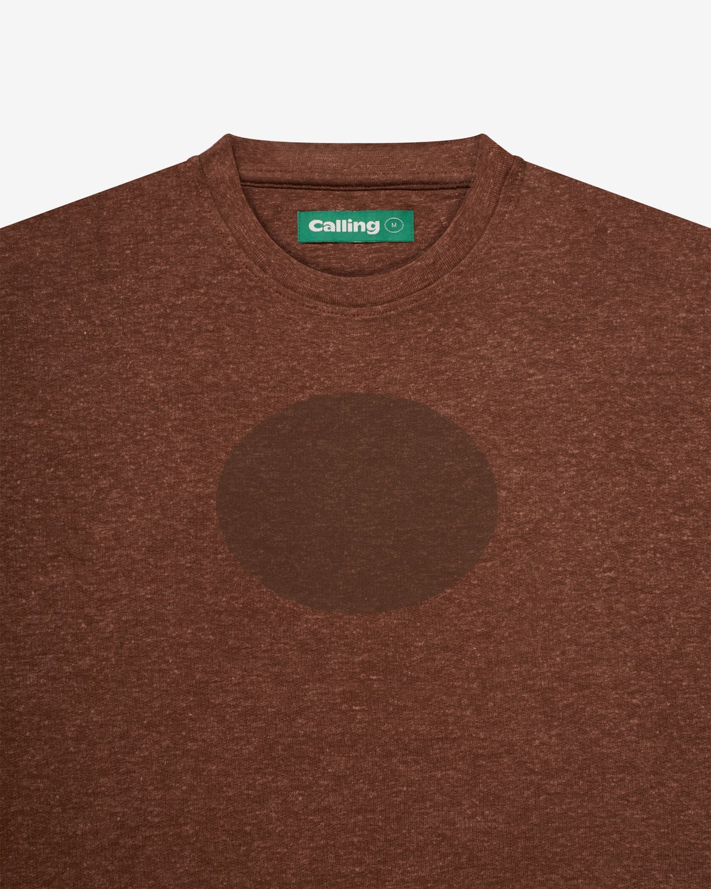 unisex brown oversized hemp sweatshirt