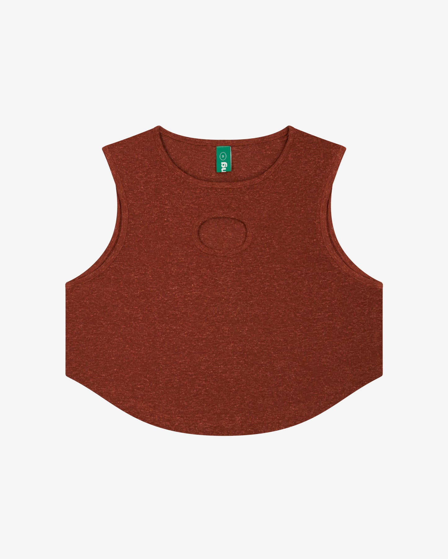 jet black hemp crop shirt