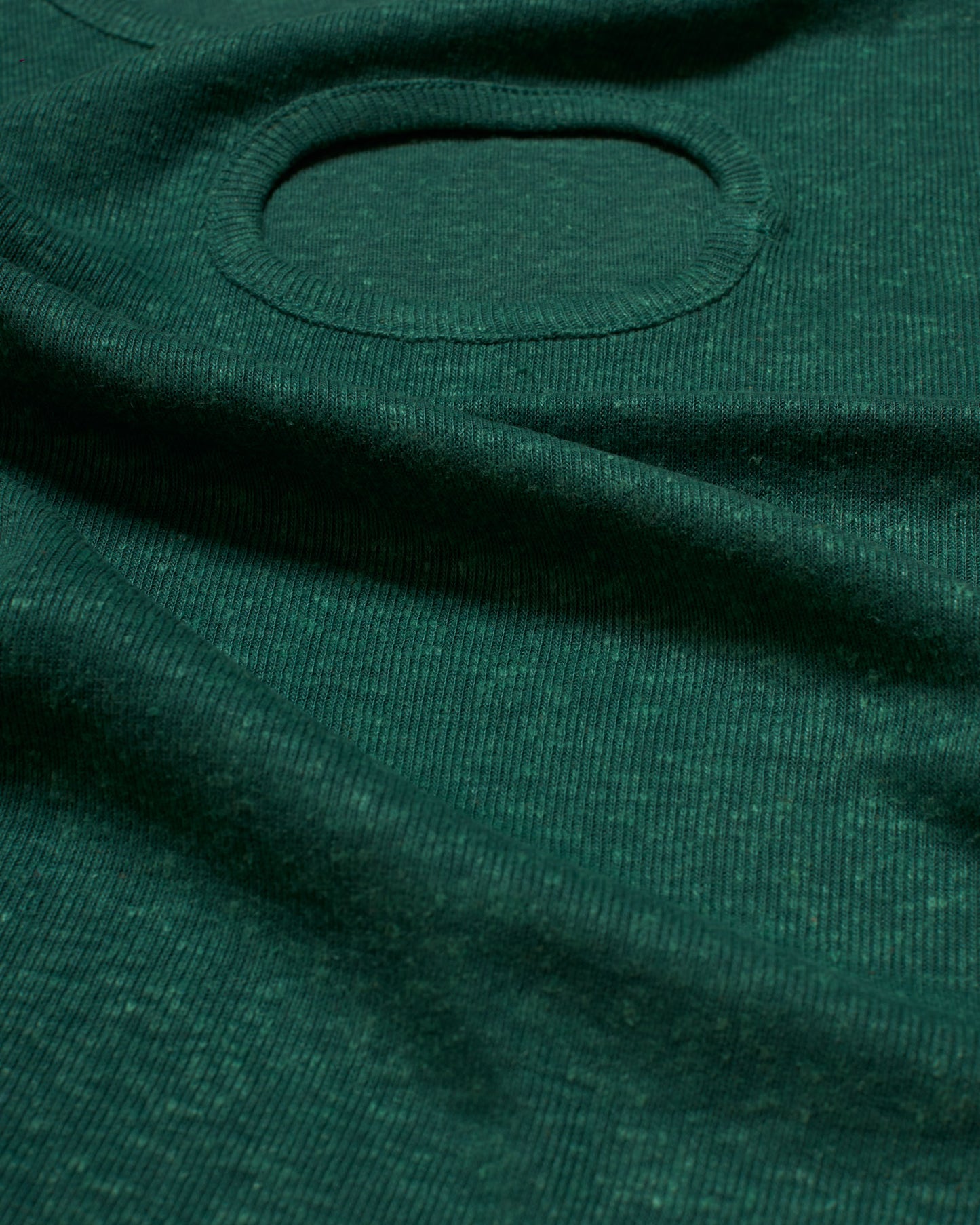 lemon hemp crop shirt