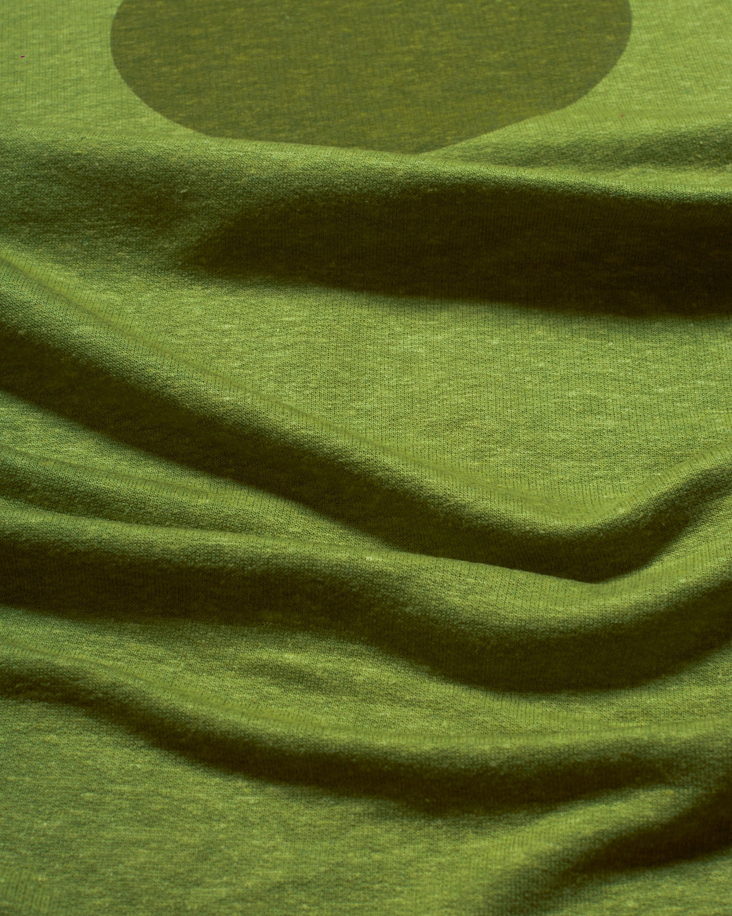 men's olive green oversized hemp t-shirt