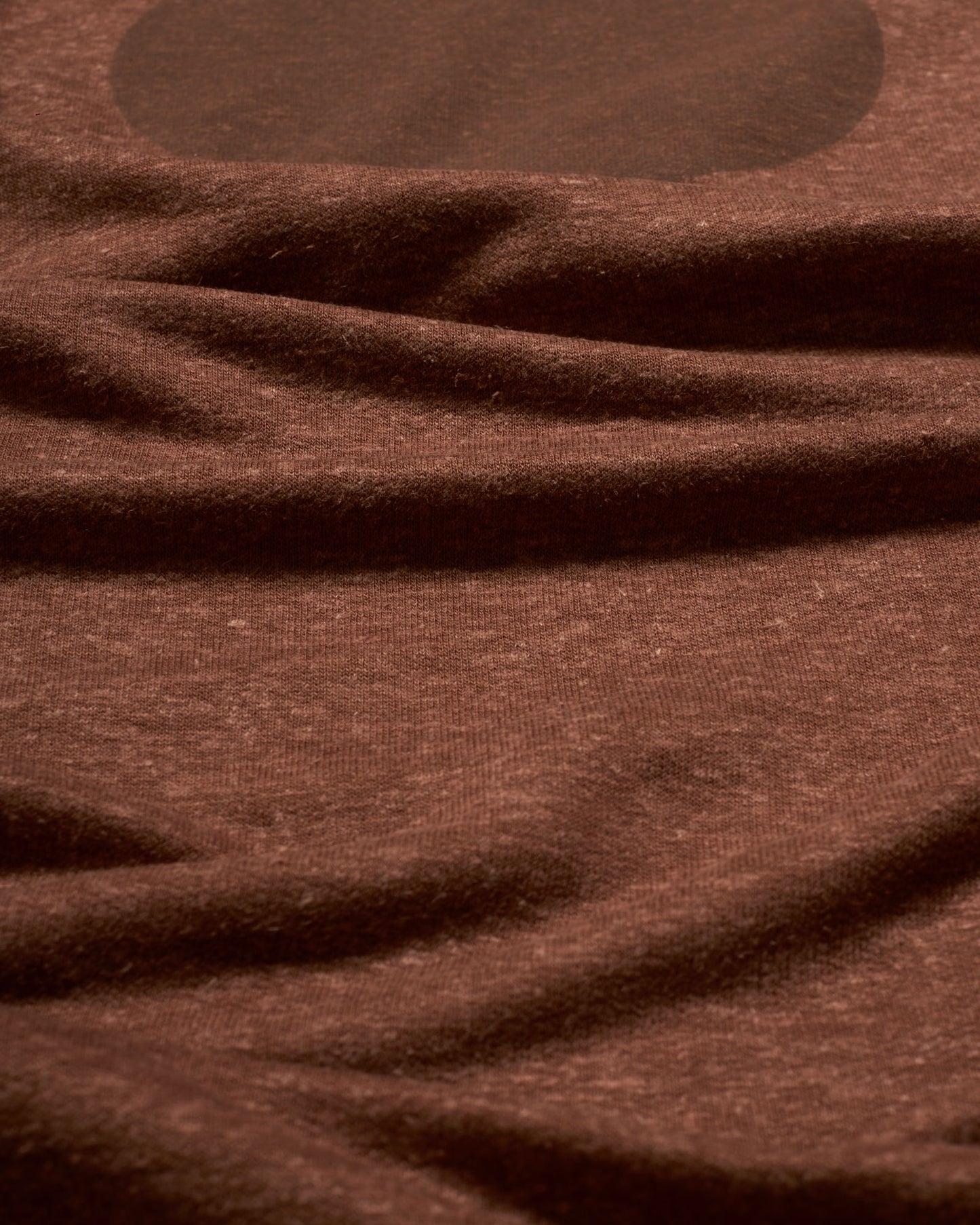 unisex brown oversized hemp sweatshirt