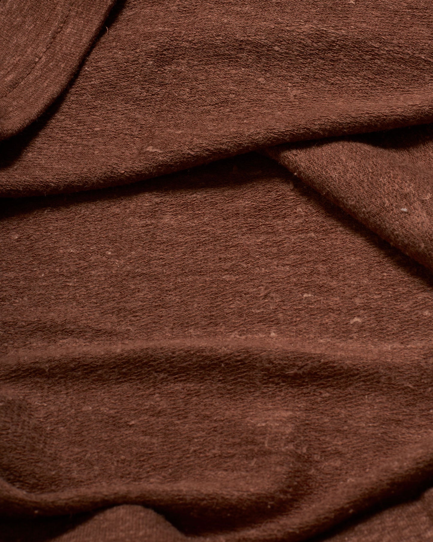 unisex brown oversized hemp sweatshirt