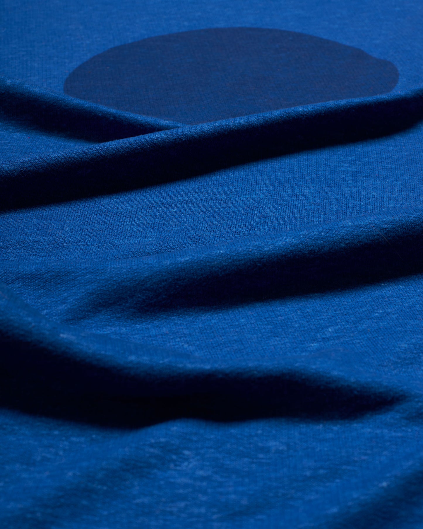 unisex dark blue oversized hemp sweatshirt