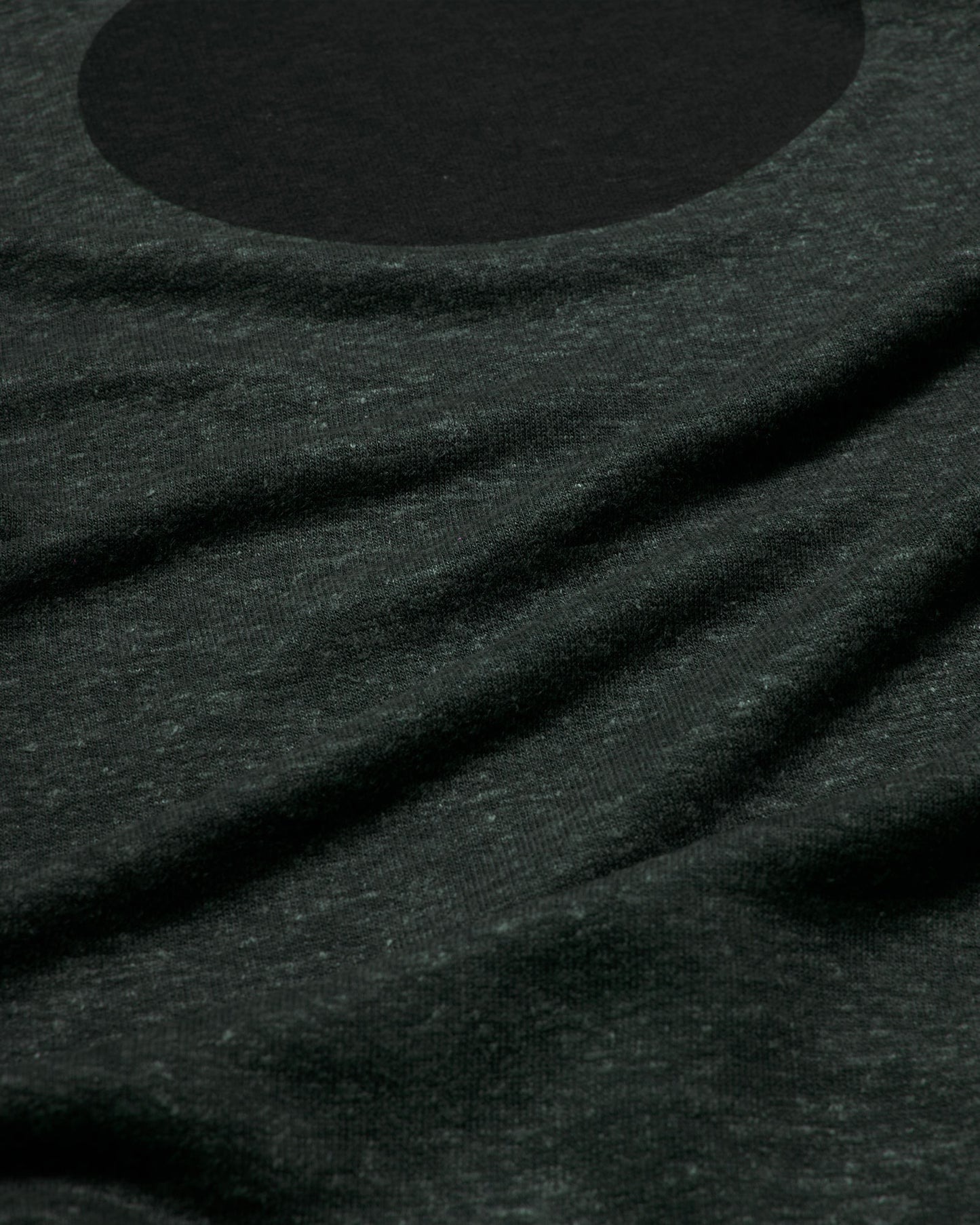 unisex black oversized hemp sweatshirt
