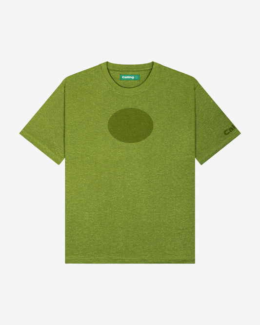 men's olive green oversized hemp t-shirt