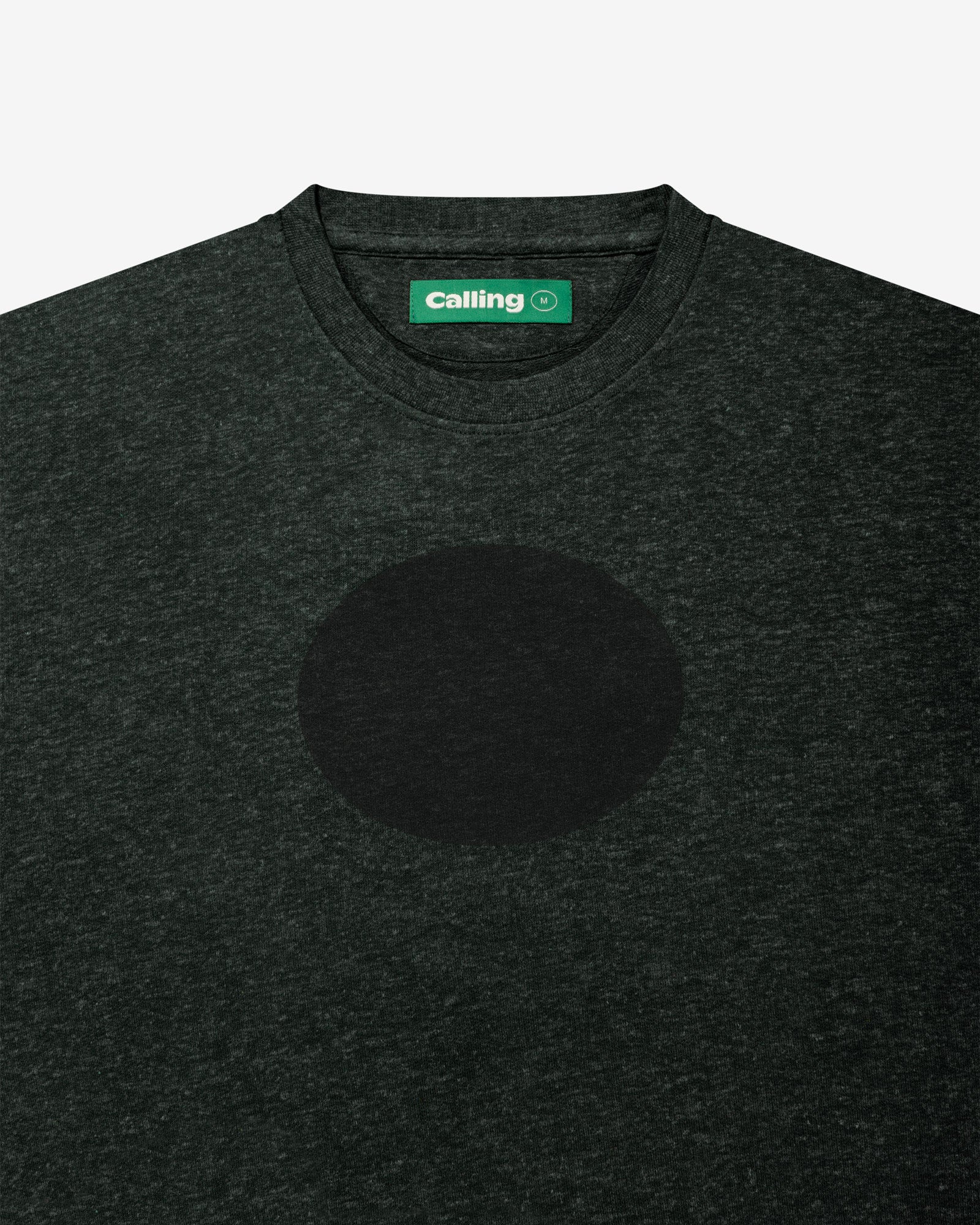 unisex black oversized hemp sweatshirt