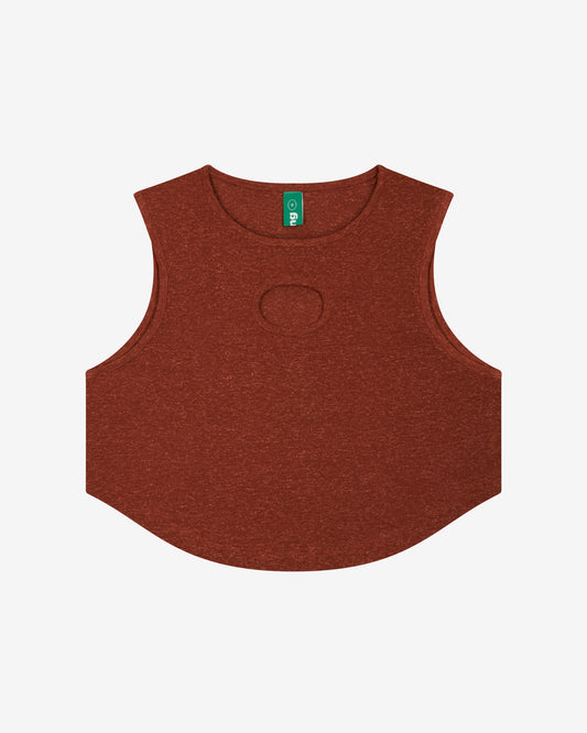 jet black hemp crop shirt